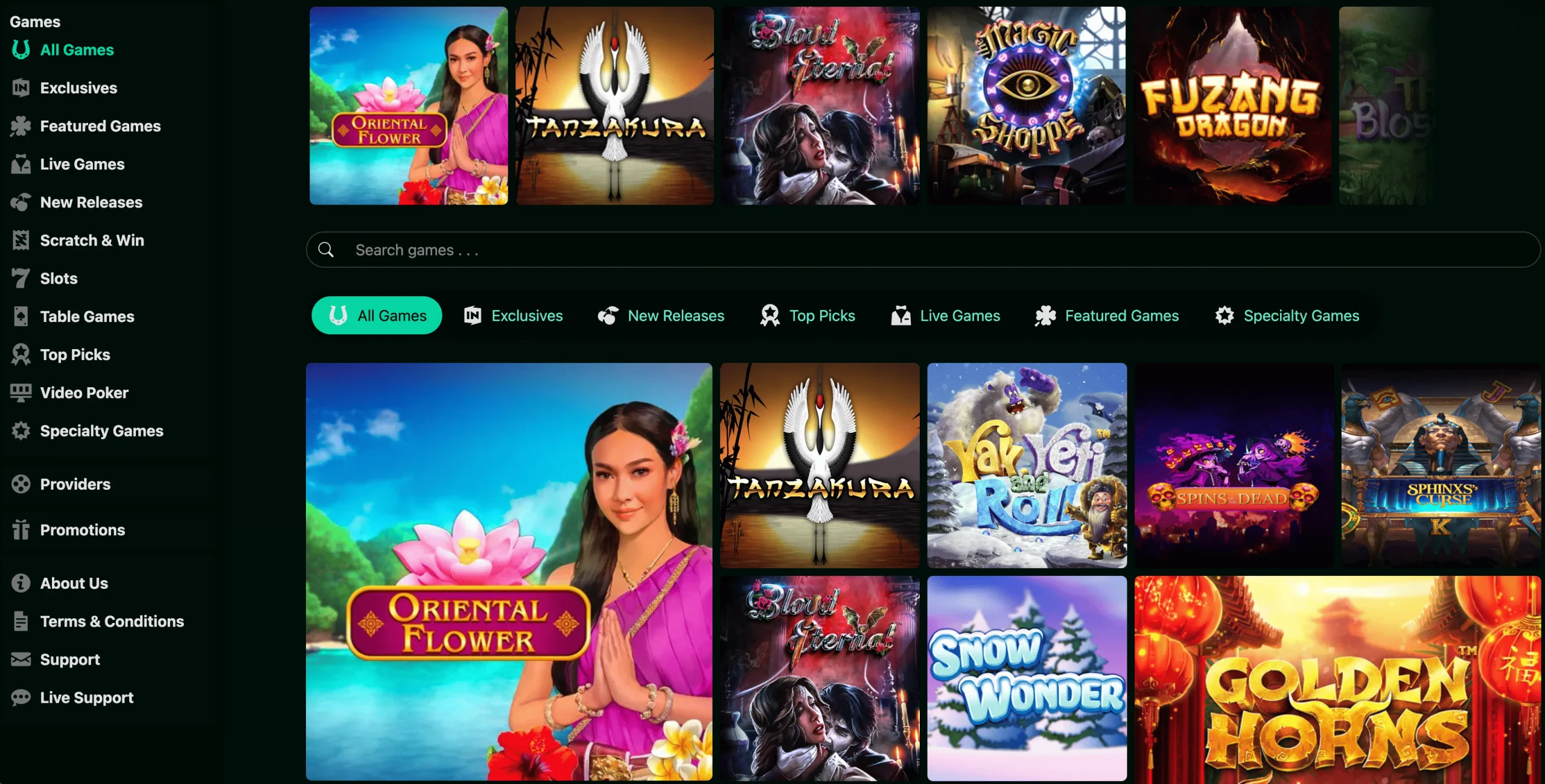 screenshot-interface-pure-casino
